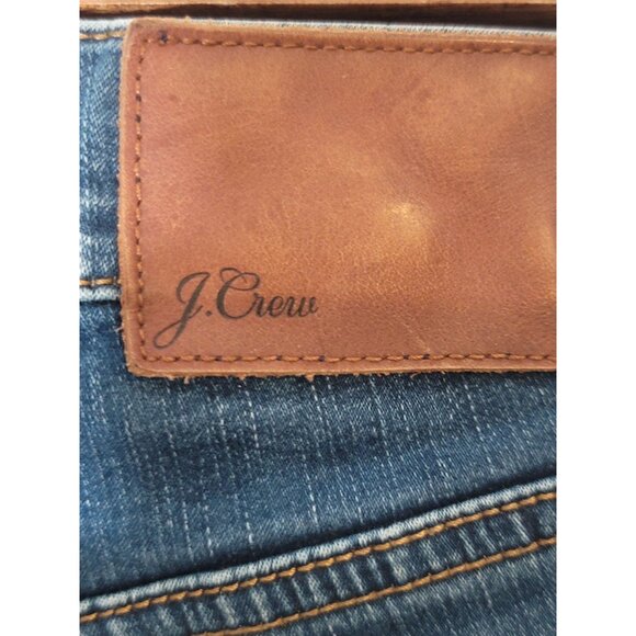 J Crew Denim Blue‎ Jeans Size 24 " Waist Skinny Fit Straight Leg - Picture 7 of 7